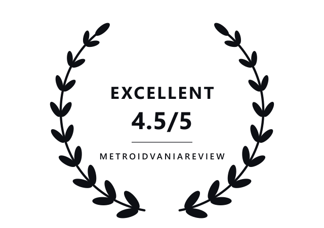 Aggelos: 4.5/5 (Excellent) on MetroidvaniaReview