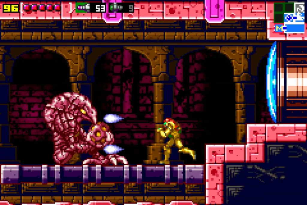 Metroid Zero Mission screenshot