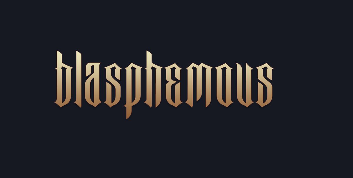 Blasphemous key art