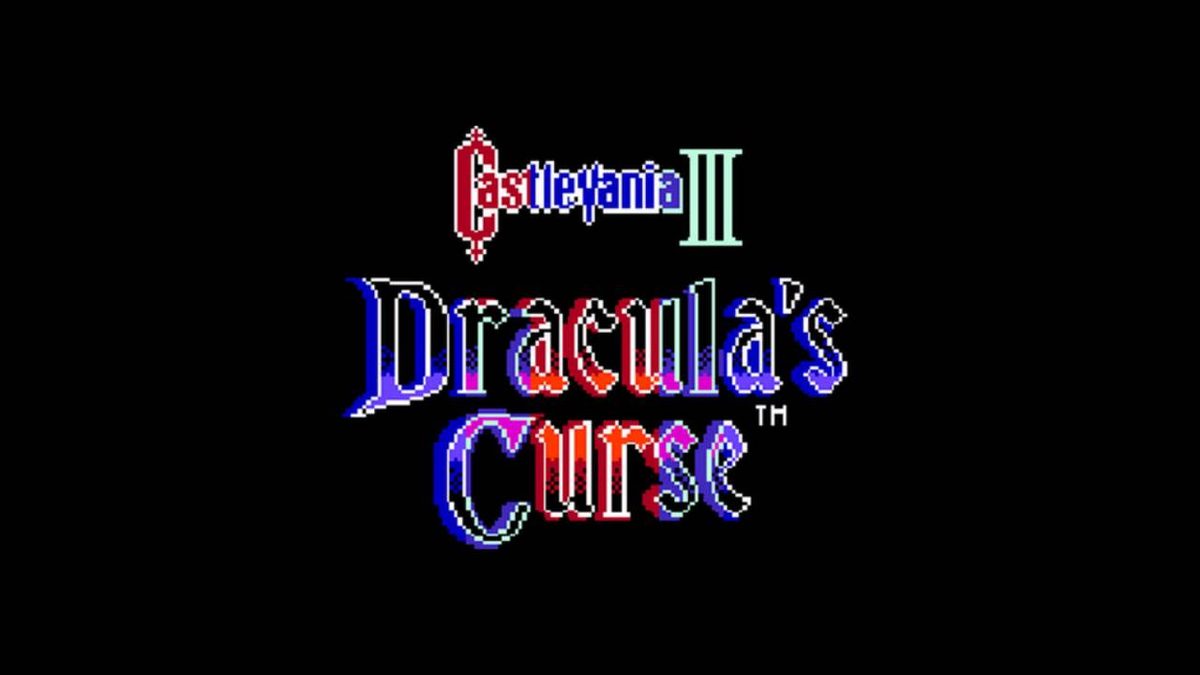 Castlevania III: Dracula’s Curse key art